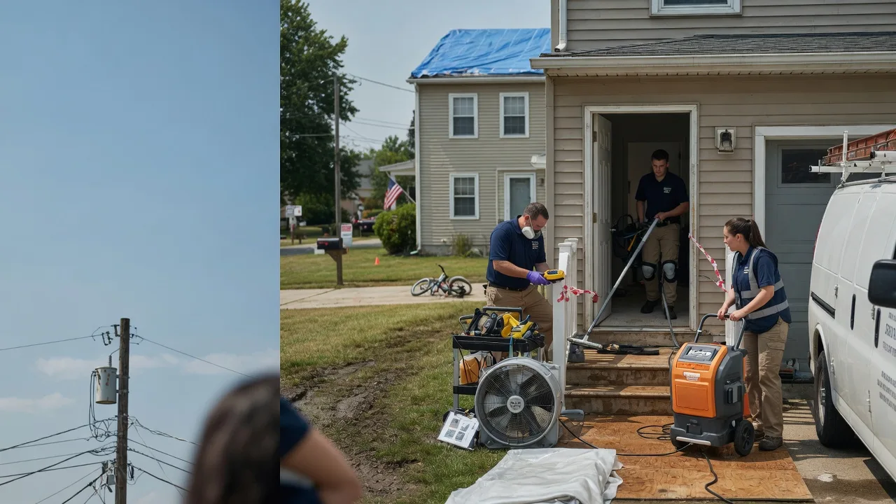 Water Damage Repair in Gray Hawk, KY near me